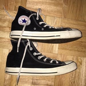 Fairly new high top converses